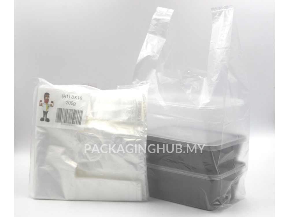 Wholesale china popular style frosted Clear Transparent PP plastic bags  with soft loop handle Printed custom Logos From m.alibaba.com