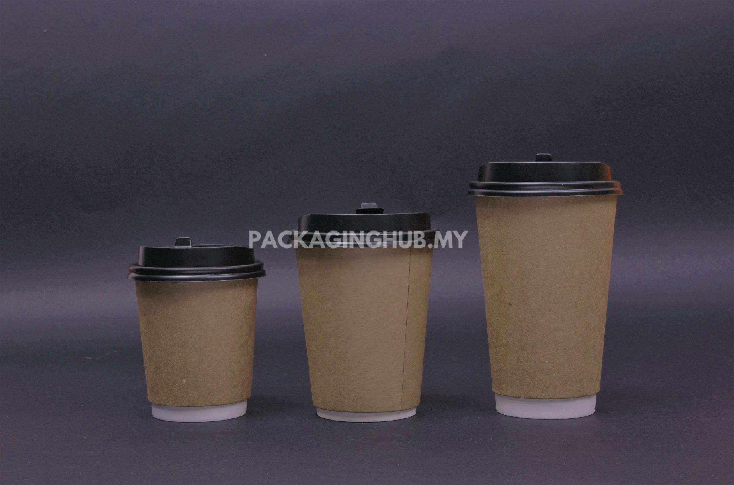 Paper Hot Cup 12 Oz Double Wall Reclosable Lid Packaginghubmy 2253