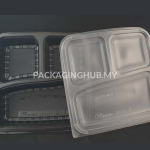 BENXON BTB 3 COMPARTMENT / TAGE SQ 3C BLACK BENTO [Update Mar'25] - OFFER!