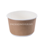 HOT PAPER BOWL DOUBLE WALL 900CC KRAFT
