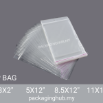 OPP BAG CLEAR SELF ADHESIVE
