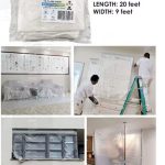 PE SHEET COVER 9*20ft/274*609cm 0.035mm BIG PLASTIC