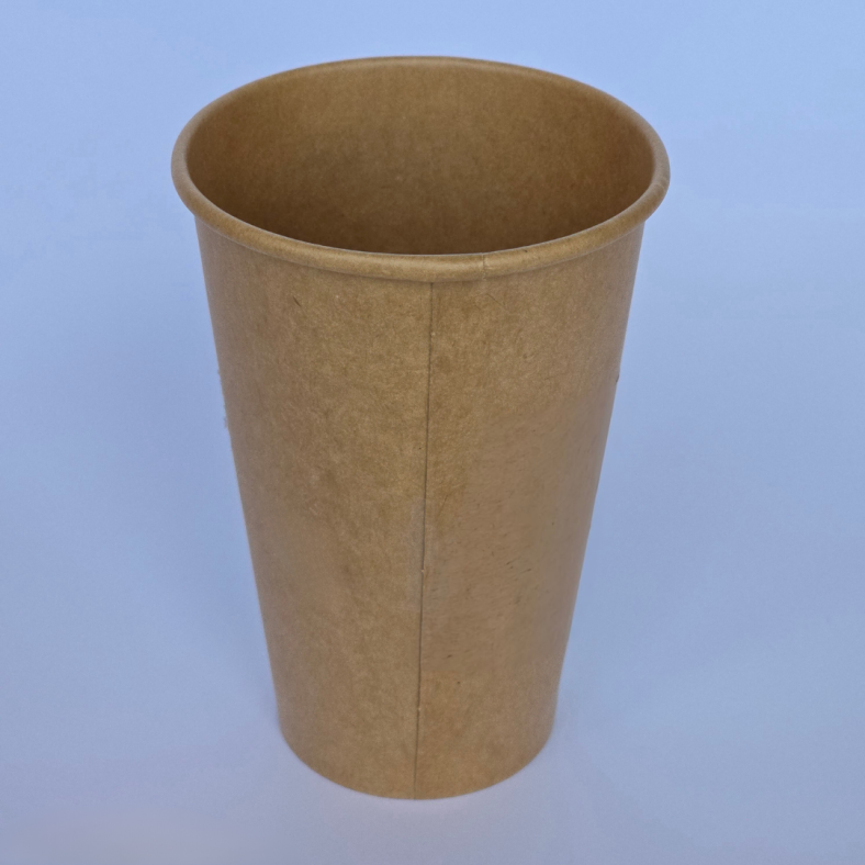 PAPER HOT CUP 12 OZ KRAFT/BROWN SINGLE WALL [Update Dec'24]