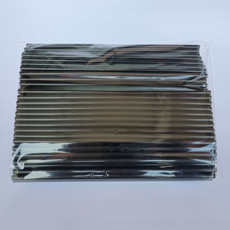 STRAW BLACK FLAT END 7mm x 200mm (250 PCS) (Update Dec'24)