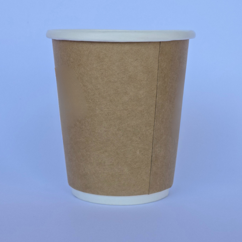 PAPER HOT CUP 8 OZ KRAFT/BROWN DOUBLE WALL [Update Dec'24] - Image 4