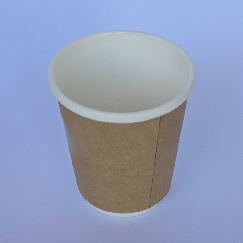 PAPER HOT CUP 8 OZ KRAFT/BROWN DOUBLE WALL [Update Dec'24] - Image 2