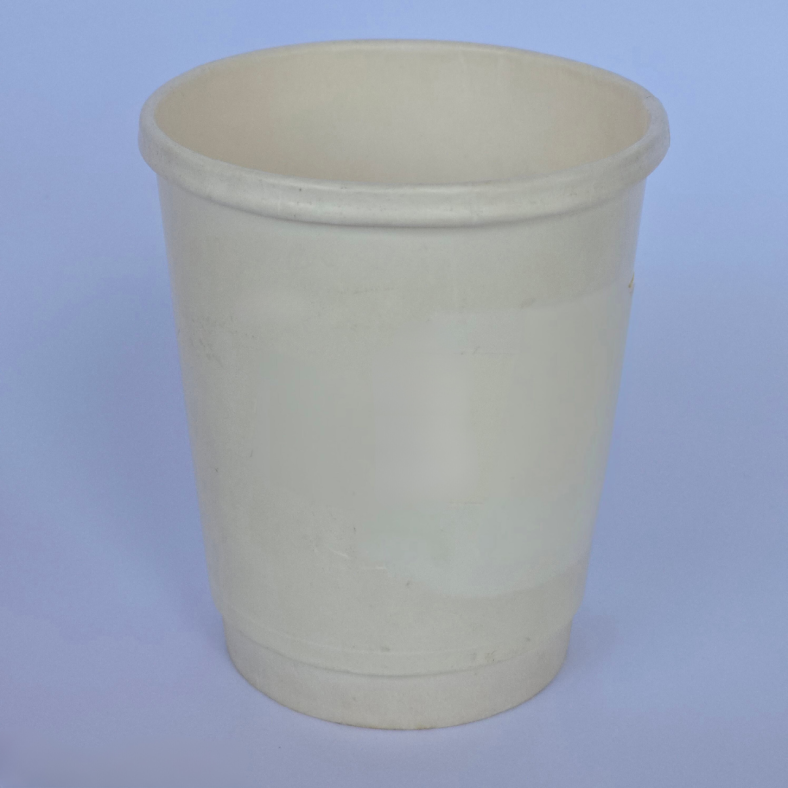 PAPER HOT CUP 8 OZ WHITE DOUBLE WALL [Update Dec'24]