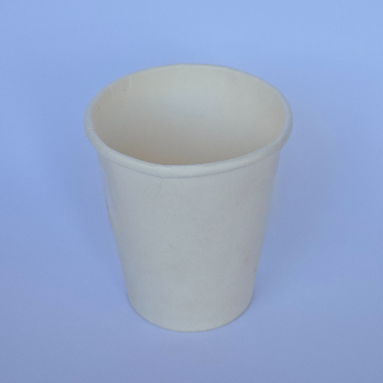 PAPER HOT CUP 8 OZ WHITE SINGLE WALL [Update Dec'24] - Image 2