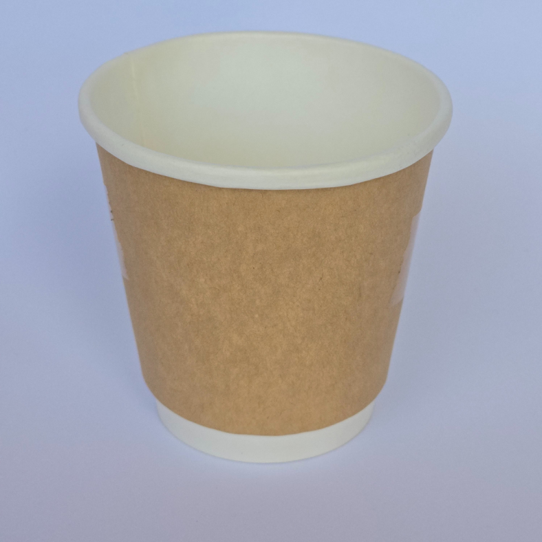 PAPER HOT CUP 9 OZ KRAFT/BROWN DOUBLE WALL [Update Dec'24]