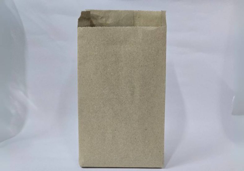 4S SATCHEL BROWN/KRAFT PAPER BAG 'BIG3' (H200 x W100 x D55 mm) - Image 2