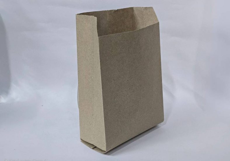 5S SATCHEL BROWN/KRAFT PAPER BAG 'BIG3' (H180 x W126 x D60 mm)