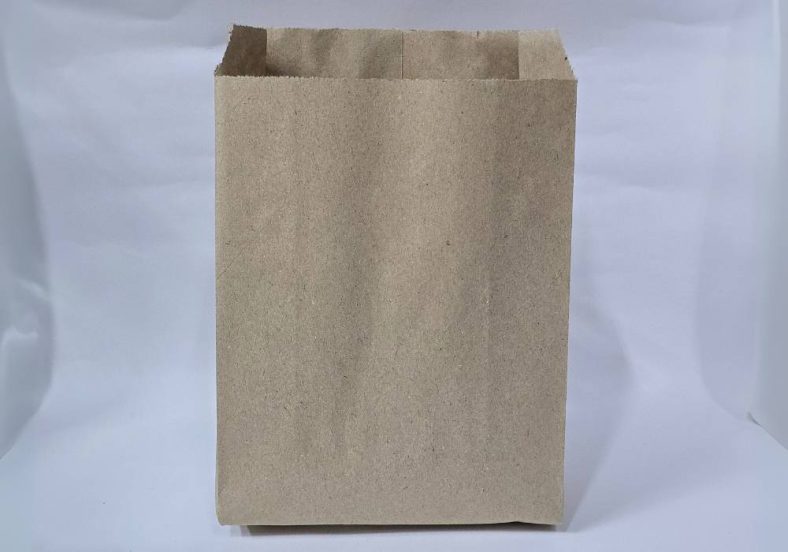 6S SATCHEL BROWN/KRAFT PAPER BAG 'ABBA/MEGAWARE' (H215 x W150 x D70 mm) - Image 3