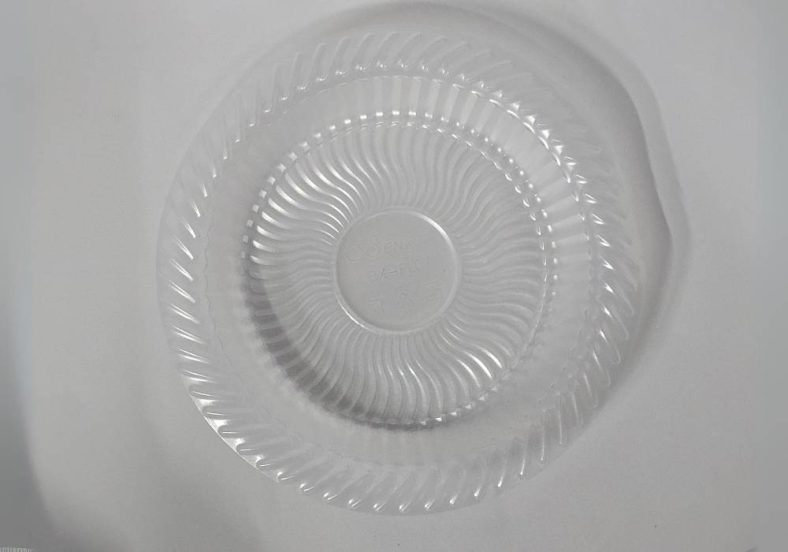 PP PLATE PLAIN 7" CLEAR PLASTIC [Update Jan'25]