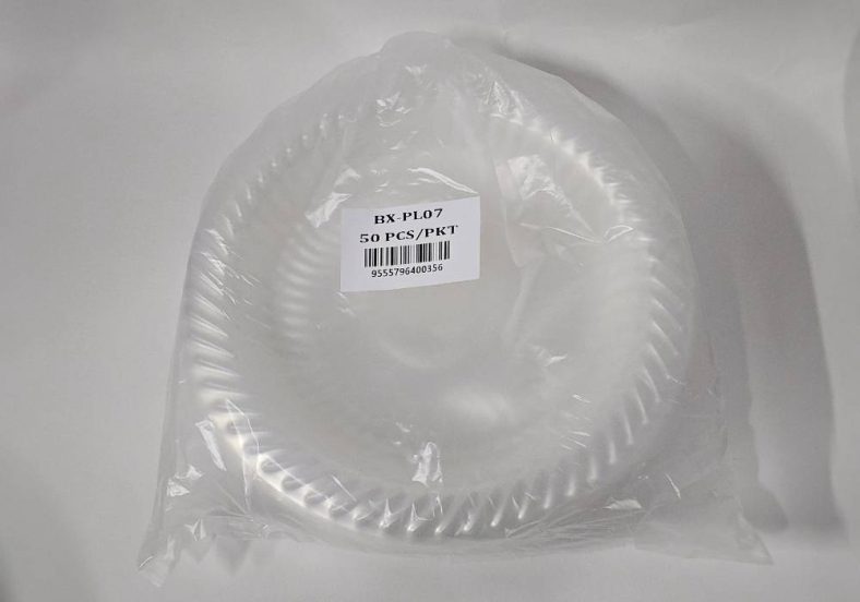 PP PLATE PLAIN 7" CLEAR PLASTIC [Update Jan'25] - Image 3