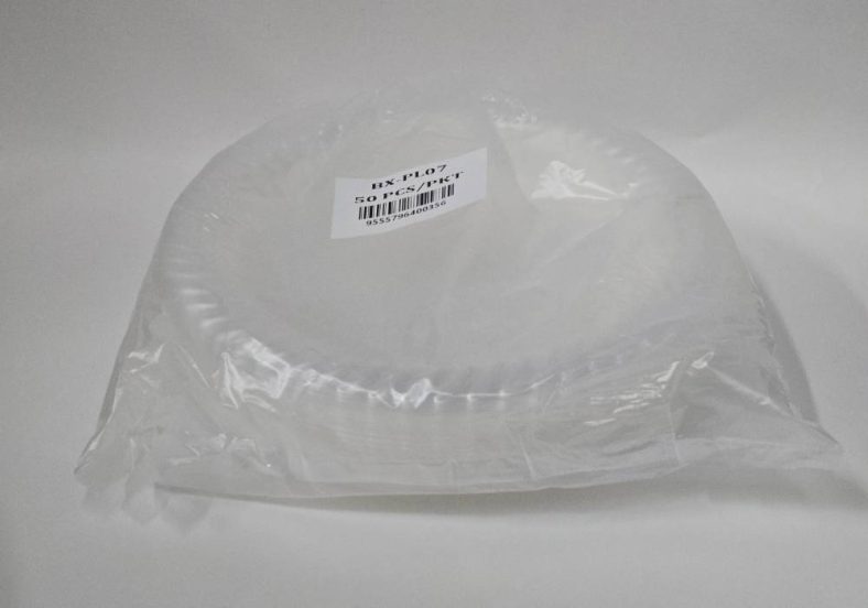 PP PLATE PLAIN 7" CLEAR PLASTIC [Update Jan'25] - Image 2