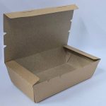 PAPER LUNCH BOX BROWN (S) TBH 160x90x50mm [Update Jan’25]