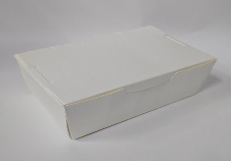 PAPER LUNCH BOX WHITE (S) BIG TREE PREMIUM QUALITY 150x90x46mm [Update Jan’25] - Image 4