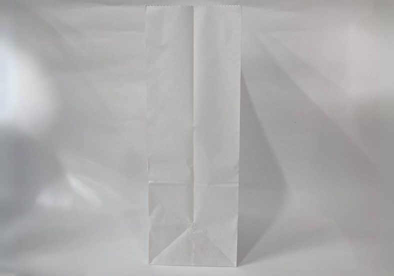 SOS #6 WHITE PAPER BAG (H273 x W151 x D91mm) - Image 3