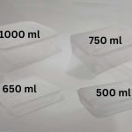 500ml / 650ml / 750ml / 1000ml CLEAR RECTANGULAR CONTAINER (MW/TEKA/FF/ABBA/MSE/RICA) [Update Mar'25]