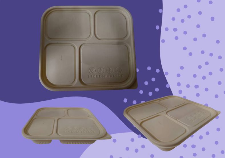 CORNSTARCH LUNCH BOX 3C / 4C Compartment