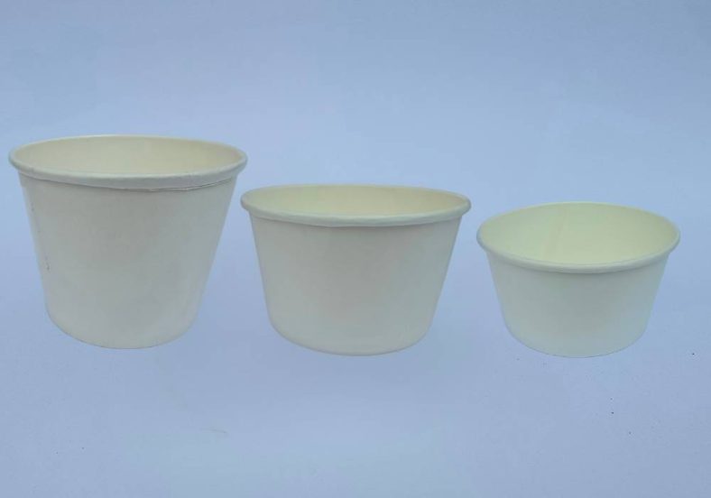 HOT PAPER BOWL (WHITE) 780ml / 850ml / 1000ml + LID - Image 4