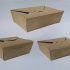 KPC 1000ml / 1400ml / 2000ml TAKEOUT PAPER LUNCH MEAL BOX