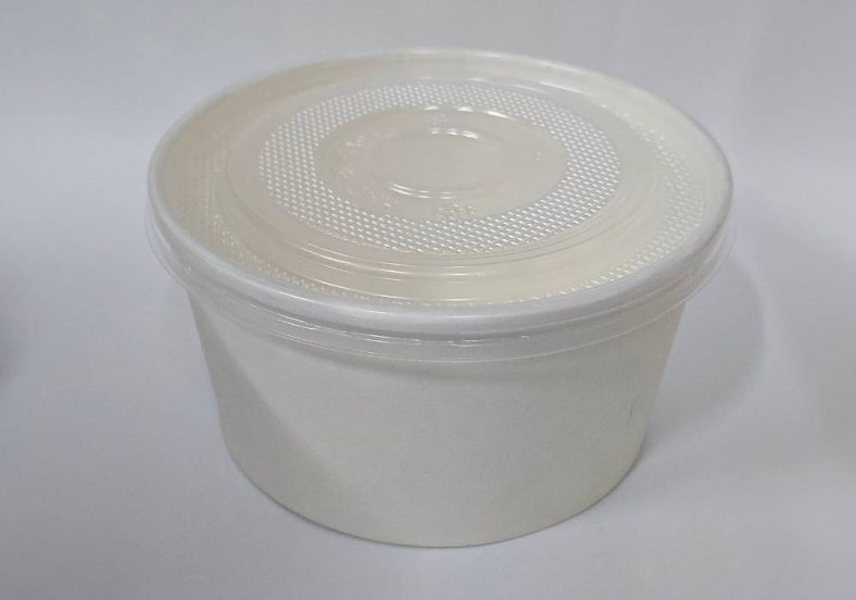 HOT PAPER BOWL (WHITE) 780ml / 850ml / 1000ml + LID - Image 2