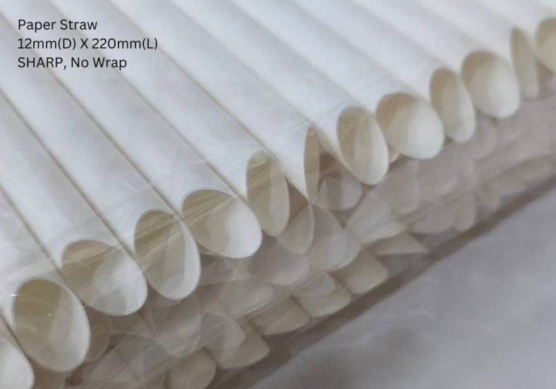 WHITE PAPER STRAW 6mm / 8mm / 12mm (WITH INDIVIDUAL WRAP / NO WRAP) - Image 3