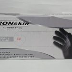 NITRILE GLOVE BLACK S / M / L
