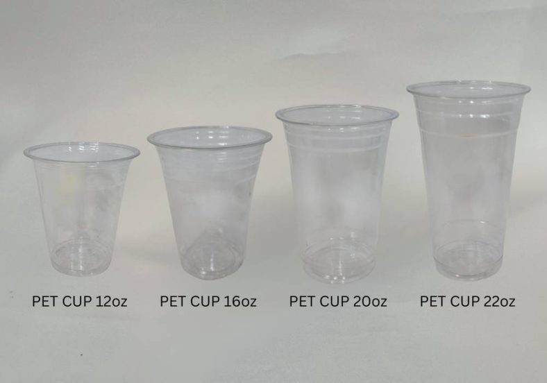 PET CUP 12oz / 16oz / 20oz / 22oz (STANDARD PREMIUM QUALITY 'FPC')