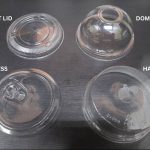 PET FLAT LID / STRAWLESS SIP LID / DOME LID / HALF DOME (Ø95mm) (STANDARD PREMIUM QUALITY 'FPC')