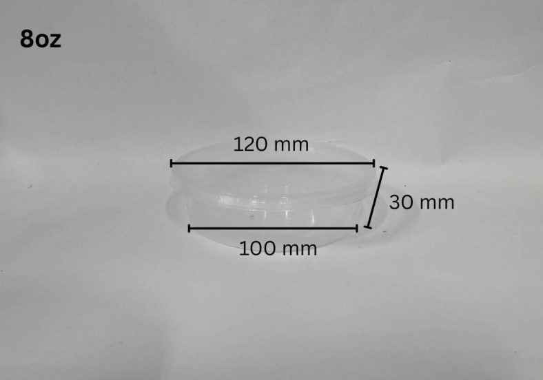 ROUND CONTAINER 8oz / 10oz / 12oz / 16oz / 20oz / 25oz / 30oz + LID - Image 2